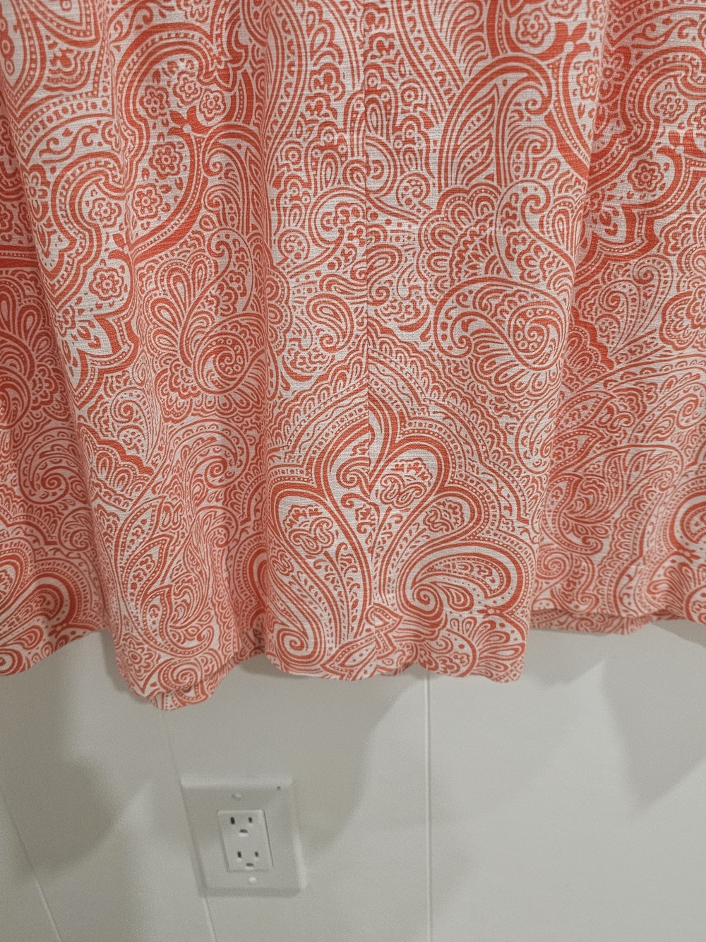 Tommy Hilfiger Coral Paisley Fit & Flare Sz.8 Dress Preppy Classic Quiet Luxury - Picture 8 of 15